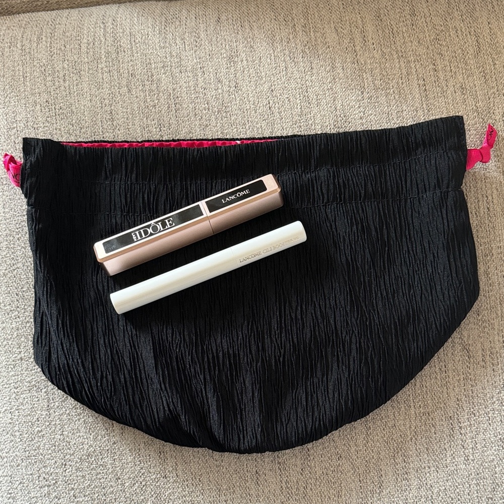 Lancôme Mascara Duo with Black Makeup bag